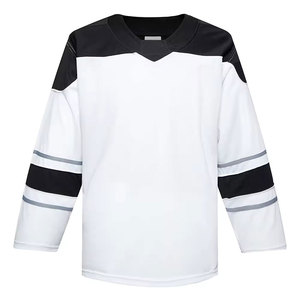 เสื้อฮอกกี้น้ำแข็งสำหรับผู้ใหญ่แบบสั่งทำพิเศษ ดีไซน์ใหม่ ผลิตจากโพลีเอสเตอร์ 100% ระบายอากาศได้ดี แห้งเร็ว คุณภาพสูง - Product Image 1