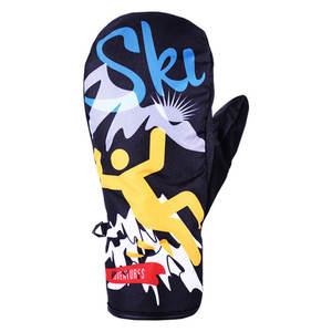 Warm Winter <b>Gloves</b> for <b>Men</b> and Women Skiing <b>Gloves</b> for Children with Split Fingers and <b>Waterproof</b> Ski <b>Gloves</b> - Product Image 2