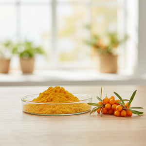 Polvo de Espino Amarillo Certificado de Grado Alimenticio, Contiene Vitaminas Naturales que Ayudan a Reforzar la Inmunidad - Product Image 1