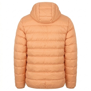 Custom Men's <b>Padded</b> Hooded Jacket Lightweight Winter Outerwear Warm Quilted <b>Coat</b> for Outdoor Activities - Product Image 3