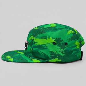 Gorra de 5 Paneles Personalizada con Logotipo de Goma, Visera Plana, Impresión Personalizada, Fabricada en Vietnam, Fabricante OEM de Gorras - Product Image 2