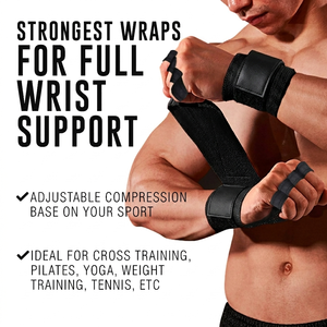 Adjustable Wrist Support <b>Gloves</b> For Weightlifting Cross Fit Gymnastics-wholesale Rates On Hand Anti Slip Rubber Grips <b>Gloves</b> - Product Image 2