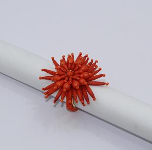 Anillos de Servilleta de Cristal para Boda, Ecológicos, Redondos, con Alambre - Product Image 6