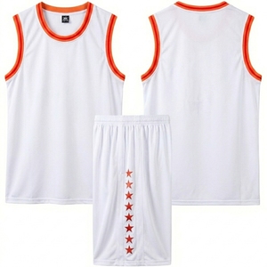 Custom Unisex Basketball Jersey Sleeveless Tackle Twill Vintage Mesh Breathable Quick Dry Digital Printing Basketball Shirts - Product Image 2