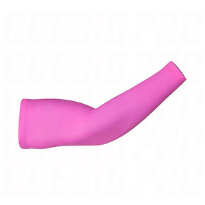 Manchons de cyclisme roses unisexes anti-UV légers en viscose et polyester pour adultes, vêtements de sport respirants à compression pour la protection solaire des bras - Product Image 5