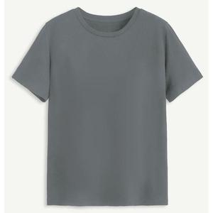 Accessoires pour hommes, t-shirt bleu clair, 100% coton, t-shirts de qualité supérieure, impression de logo personnalisé, t-shirt écologique, prix en gros - Product Image 3