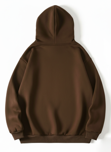 Sweats à capuche en molleton pour hommes avec tissu en coton 320g, sweats à capuche surdimensionnés, pull à épaules tombantes, nouveaux sweats à capuche personnalisés OEM pour hommes - Product Image 2