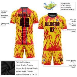 Camiseta de Fútbol Personalizada con Nuevo Diseño de Alta Calidad, Uniforme de Fútbol con Sublimación Completa para Equipo, Camiseta de Entrenamiento para Hombre en Venta - Product Image 4