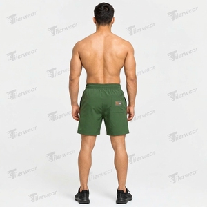 Summer Workout Gyms short Male Breathable Quick Dry Sportswear Solid gym workout Shorts Men Fitness Bodybuilding Shorts for men - Product Image 4