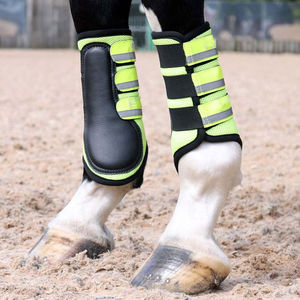 Botas Ajustables para Caballos, Protectores de Tendones, Botas de Neopreno para Patas de Caballo, Equipo Ecuestre, Botas de Equitación - Product Image 1