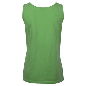 Camiseta sin Mangas de Punto de Color Sólido para Mujer, de Alta Calidad, Cuello Redondo, Estilo Casual, Color Rosa Claro, Largo Regular - Product Image 3