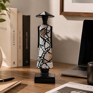 งานแกะสลักไม้เคลือบเงาแบบสั่งทำพิเศษ ประดับเปลือกไข่ - Product Image 1