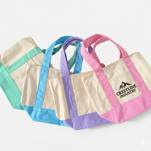 Large Custom Brand Nylon Tote Bag Minimalist Commuter Shoulder Bag Reusable Shopping Fashionable <b>Laptop</b> <b>Sleeve</b> Four Seasons Rope - Product Image 6