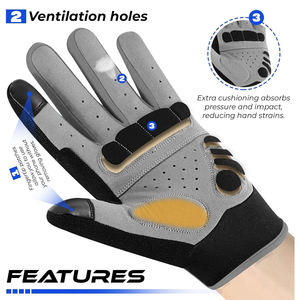 Nouveaux gants de moto personnalisés pour la course, matériau de haute qualité, confortables pour la conduite, protection pour moto. - Product Image 2