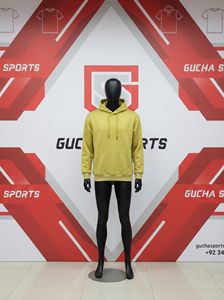 เสื้อฮู้ดดี้สีพื้นพรีเมียม ผ้าฟลีซเนื้อนุ่ม ทรงโอเวอร์ไซส์สำหรับทุกเพศ กระเป๋าจิงโจ้ ฮู้ดปรับได้ ตะเข็บทนทาน - Product Image 2