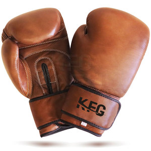 Premium Quality Leather Kick Boxing Gloves Breathable Moisture Wicking Adjustable Wrist <b>Strap</b> Custom Design Options for Fighters - Product Image 2