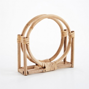 Top quality accessories for dining table decoration rattan napkin holder basket for paper napkins - Product Image 1