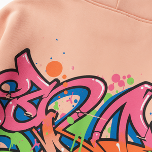 Sweat-shirt unisexe à capuche surdimensionné avec impression graphique, couleur unie, en molleton de coton, décontracté, pour l'automne, avec poche, coupe classique - Product Image 2