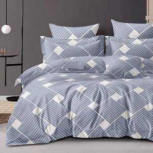 Colcha de costura textil para el hogar de lujo 100% algodón bordado 3 piezas edredones colcha Otoño Invierno juego de cama - Product Image 4