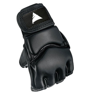 ถุงมือ MMA หนัง PU แบบมืออาชีพ ออกแบบโลโก้ได้ตามต้องการ ดีไซน์ใหม่สำหรับฝึกซ้อมมวย ระบายอากาศได้ดี ซับเหงื่อ ปิดด้วยแถบตีนตุ๊กแก - Product Image 3