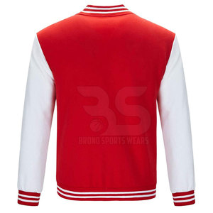 Chaqueta Letterman de Invierno para Hombre con Logotipo Frontal, Prenda Exterior Informal, Ajuste Cómodo, Diseñada para Uso Diario, Viajes, Estilo Urbano Moderno, Servicio OEM - Product Image 2