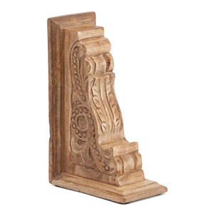 Juego de Sujetalibros de Madera de Mango con Forma de Elefante - Decoración de Madera Natural Hecha a Mano al por Mayor - Product Image 2