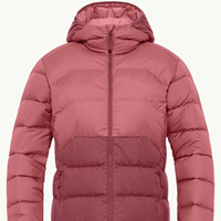 Manteau d'hiver matelassé pour femmes grandes tailles avec capuche, respirant, écologique, séchage rapide, 100% polyester, design nuage