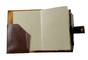 High Quality Leather Journal with Hard Cover 50 Sheets <b>Weekly</b> <b>Planner</b> for School Supplies - Product Image 3