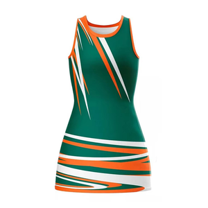 Tenues de netball ajustées, personnalisez votre propre robe de netball, vêtements de sport professionnels pour filles, vente en gros, 100% polyester - Product Image 5