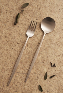 Forchetta in Bronzo Coreana Artigianale Premium NOBBAN, Stuzzicadenti Tradizionale in Ottone per Dessert e Frutta, Regalo di Lusso e Bomboniera - Product Image 2