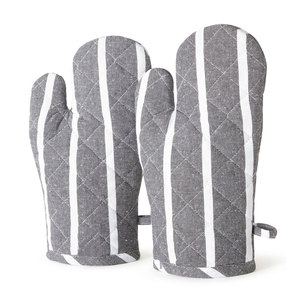 Gants de cuisine résistants à la chaleur de qualité supérieure pour la cuisson et la grillade, mitaines de cuisine résistantes aux hautes températures - Product Image 1