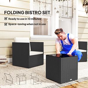 Set da Pranzo per Esterni in Ferro e Legno, Arredamento da Giardino per Cortile - Collezione di Mobili da Patio - Product Image 6