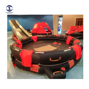 طوف نجاة من نوع HSC قياسي مفتوح ذاتي النفخ لليخوت 30 Pers قوارب نهرية للنجاة للبيع - Product Image 1
