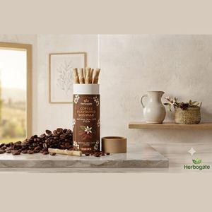 Paquete de 6 Palitos de Miswak con Sabor a Café, Cuidado Bucal Natural Premium, Proporcionan una Limpieza Suave de los Dientes, Aliento Fresco y Cuidado Diario - Product Image 2