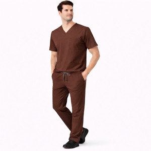 Conjunto de Uniformes Médicos Unisex en Tela Elástica para Enfermeros y Doctores de Hospital, Suministro al por Mayor OEM - Product Image 6