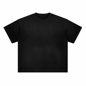 T-shirts unisexes surdimensionnés en coton 100% épais, personnalisables, de haute qualité, style streetwear, vierges, teints, respirants, vente en gros - Product Image 6