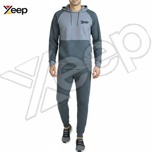 Nuevo Diseño de Chándal Informal con Capucha para Hombre, de Manga Larga, Color Sólido, de Algodón y Poliéster, Precio al por Mayor, Hecho en Pakistán - Product Image 5