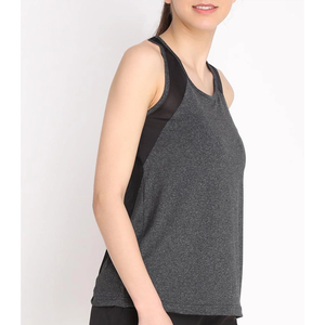 <b>Women's</b> Custom LogoGym Tank <b>Tops</b> Quick Dry <b>Mesh</b> Sleeveless Soft Workout Shirts for online sale - Product Image 2
