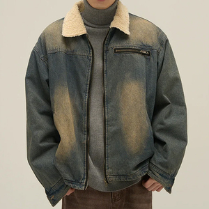 Men Thin <b>Denim</b> <b>Jacket</b> New Arrival High Quality Wholesale <b>Custom</b> <b>Denim</b> <b>Jackets</b> with Front Logo Windproof Breathable Design Price - Product Image 1