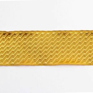 Cintas de encaje jacquard OEM, telas estrechas, hilo metálico, Laurex, Mylar, alambre de guipur, alambre de brillo, encaje personalizado de alta calidad de 25 mm - Product Image 5