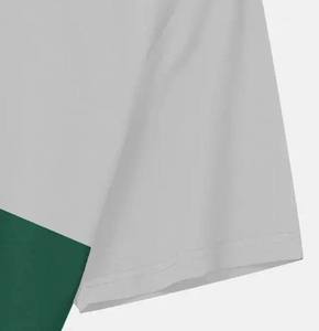 T-shirt Homme Grande Taille Nouvelle Collection Été Coupe Slim 100% Coton Blanc Uni Décontracté Col Rond Manches Courtes Séchage Rapide Respirant Durable - Product Image 3