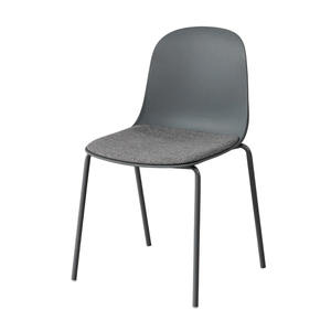Modern Nordic Minimalist Solid <b>Dining</b> <b>Chairs</b> with Backrest Designer Seat for Living Room Hotel Bar and Restaurant - Product Image 6