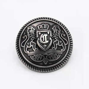 Botón Metálico Personalizado de 18 mm para Accesorios de Ropa, Acabado Pulido Ecológico, Servicio Personalizado OEM - Product Image 4