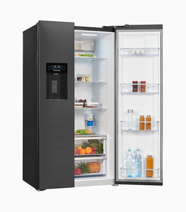 Réfrigérateur autoportant sans givre 500-599L, 2 portes, avec distributeur d'eau et machine à glaçons, noir, pour usage domestique, hôtelier et commercial - Product Image 3
