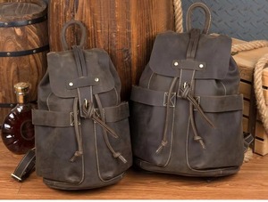 Mochila de Cuero Versátil e Impermeable, Antirrobo, Estilo Vintage, para Portátil, de Cuero Genuino, LBP-0445 - Product Image 2