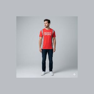 เสื้อยืดผู้ชายสำหรับฤดูร้อน เสื้อผ้ากีฬาผู้ชาย ยอดนิยม เสื้อยืดผู้ชายสไตล์ล่าสุด เสื้อยืดโพลีเอสเตอร์สำหรับผู้ชาย ขายดี แขนสั้น - Product Image 1