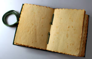 สมุดบันทึกหนังแท้สไตล์วินเทจ พิมพ์ลายตามสั่ง ขนาด A5 ปกแข็ง พร้อมสายรัดยางยืด - Product Image 3