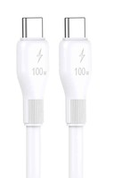 Kabel pengisian daya Cepat PD 100W TPE-kabel Data USB terlaris untuk ponsel | Model D86C