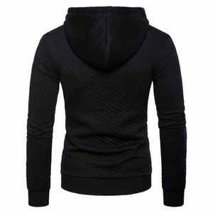 Sweat à capuche en molleton de coton pour homme – Sweat-shirt chaud d'hiver en tissu respirant à manches longues, personnalisable OEM - Product Image 2