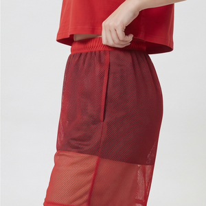 Shorts unisexes transparents en maille légère, shorts sexy transparents, shorts en maille légère, légers, 100% polyester, shorts transparents - Product Image 6
